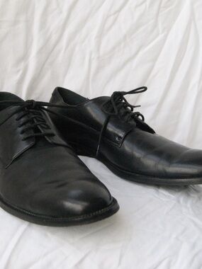 Cole Haan Black Men's Leather „Williams“ Shoes